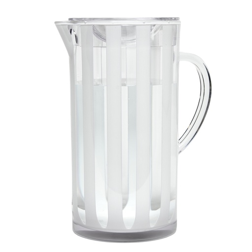 [6209] Jarra acrílico stoll blanca 2200 cc